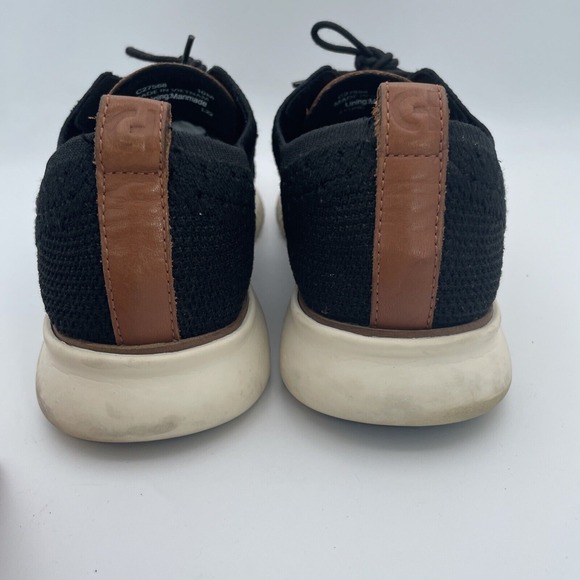 Cole Haan Zerogrand‎ Stitchlite Black Oxford Shoes C27568 Mens Size 10 M - Picture 5 of 8